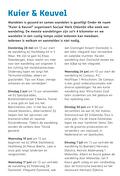 Kuier en Keuvel Wandelkalender 28 mei t/m 7 oktober 2027